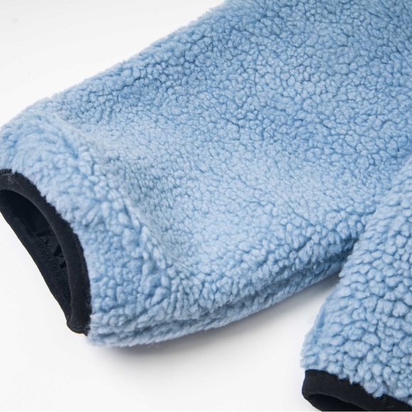 Stussy Light Blue Sherpa Jacket - Picture 4 of 10